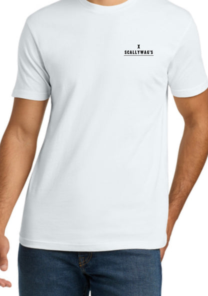 T-Shirt White With Color Logo