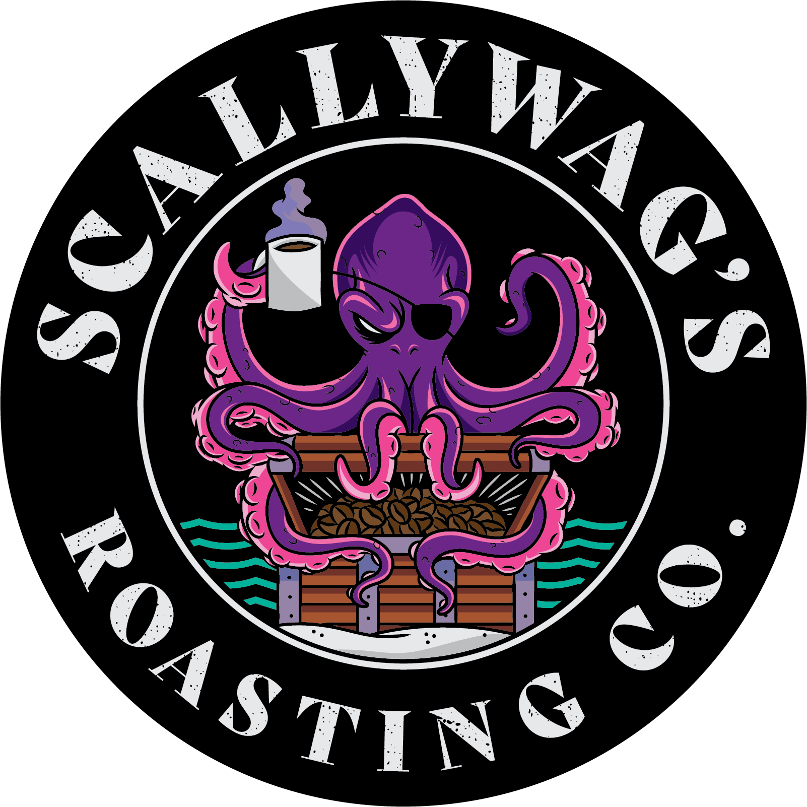 Scallywag’s Vinyl Sticker – Scallywag's Roasting Co